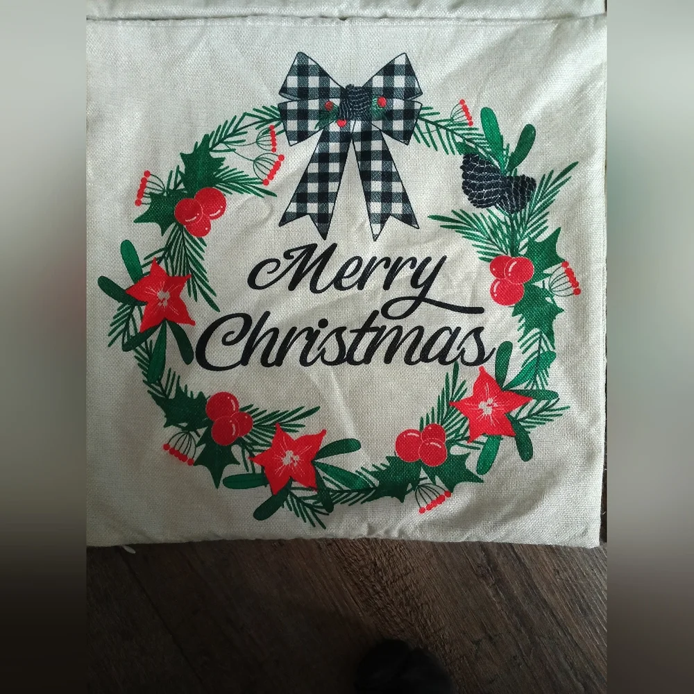 Christmas Pillow Covers 4pc Set 18x18